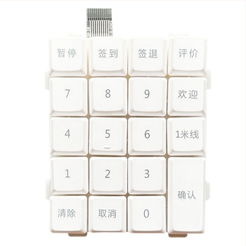 Tastatură numerică, 17/19 taste, conectare prin cablu, ABS plastic, nu este rezistentă la apă