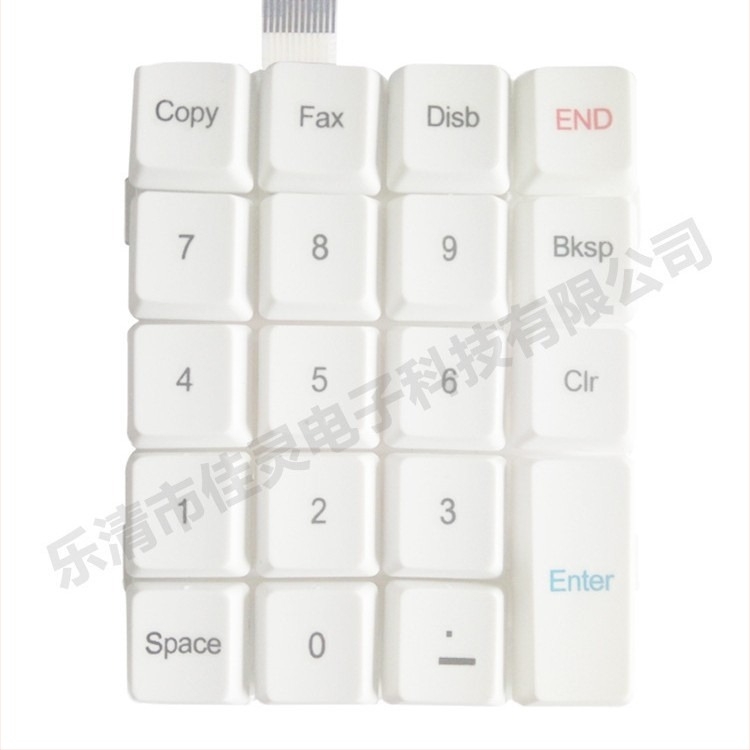 Tastatură numerică, 17/19 taste, conectare prin cablu, ABS plastic, nu este rezistentă la apă