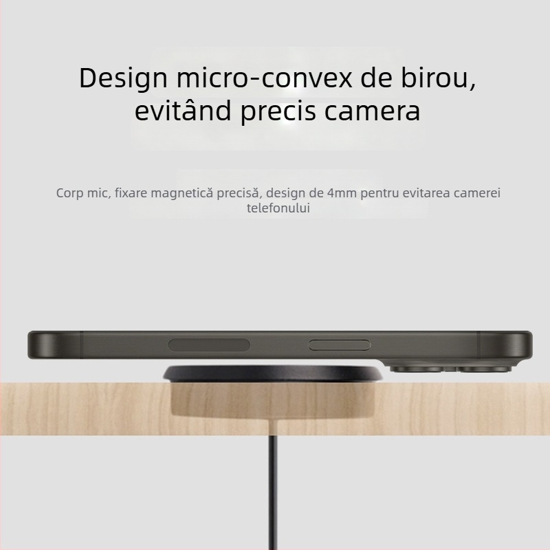 Încărcător wireless magnetic încorporat Qi2.2-25W, certificat Qi, PD protocol, încărcare magnetică, 25W max, model SX-25W-QR02