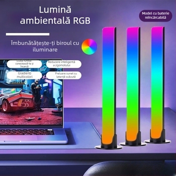 Lumină muzicală ritm activată vocal - pe masă, model L023 (Control non inteligent)