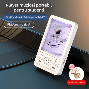 Mini player MP3 cu modele desen animate, slot pentru card, acoperire epoxidică — WANKEY MP3