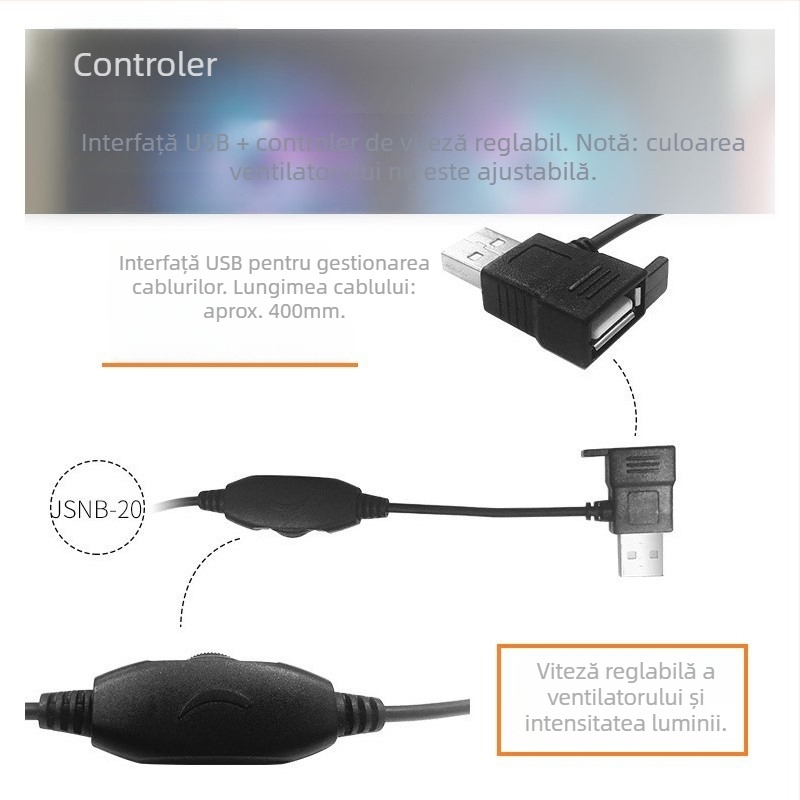Bază de răcire pentru laptop, din aliaj de aluminiu, cu 2 ventilatoare, pentru notebook