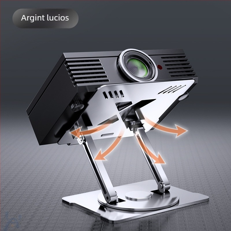 Suport din aliaj de aluminiu pentru proiector, cu design de ridicare, pentru notebookuri și tablete, 11–17,3 inci, model D32, greutate 650 g
