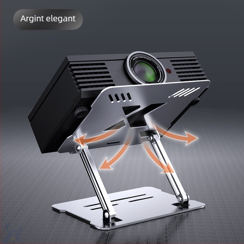 Suport din aliaj de aluminiu pentru proiector, cu design de ridicare, pentru notebookuri și tablete, 11–17,3 inci, model D32, greutate 650 g