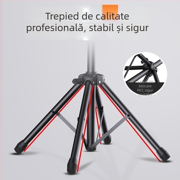Stativ pentru proiector din aliaj de aluminiu cu tavă de răcire pentru laptop, suport de podea cu patru picioare, model T1017