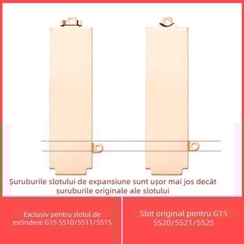 Suport M.2 SSD cu radiator pentru Dell G15 (5510/5511/5515)