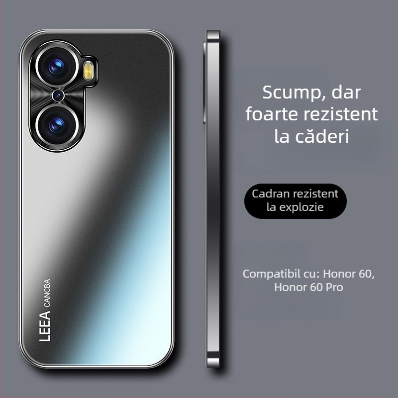 Carcasă pentru telefon Huawei Honor 60 Pro — acrilică, fără ramă, minimalistă