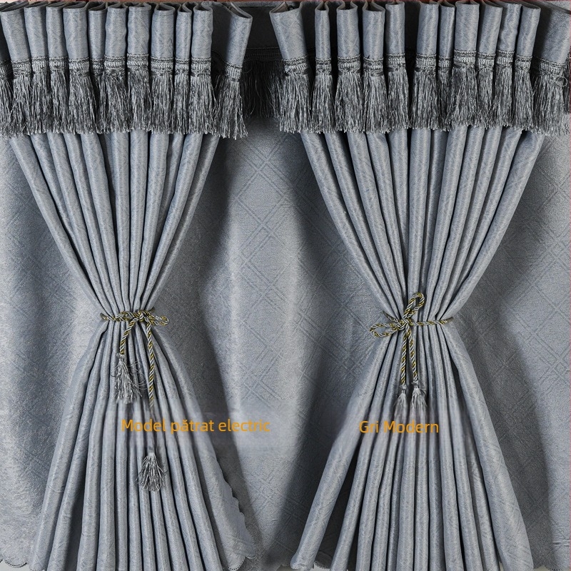 Perdea pentru camion cu spațiu de dormit — opac, gros, poliester, universal, montaj suspendat, stil minimalist