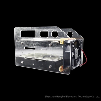 Suport HDD cu mai multe discuri — acrilic transparent; model: Multi-Hard drive bracket; marcă: Lian Yi Hao Yu; OEM