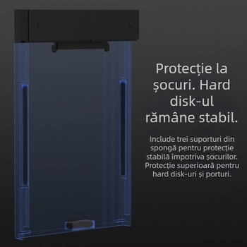 Carcasă externă SATA SSD/HDD USB 3.0 Type-C MR23S/MR23GC/MR23FC PC+ABS