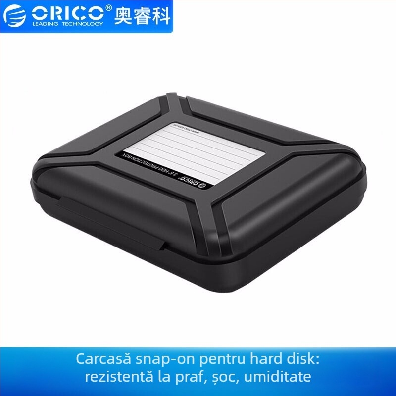 Orico PHX-35 Cutie de protecție pentru hard disk, 3,5 inchi – înveliș anti-static PP & EVA, rezistentă la șocuri, praf și umezeală
