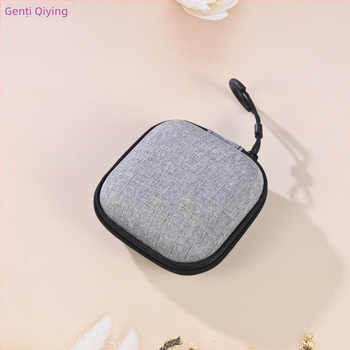 Geantă EVA pentru căști și accesorii, model QY-100023, turnare prin presare termică + cusătură, capacitate 5, pentru căști, cabluri, încărcătoare și hard disk portabil