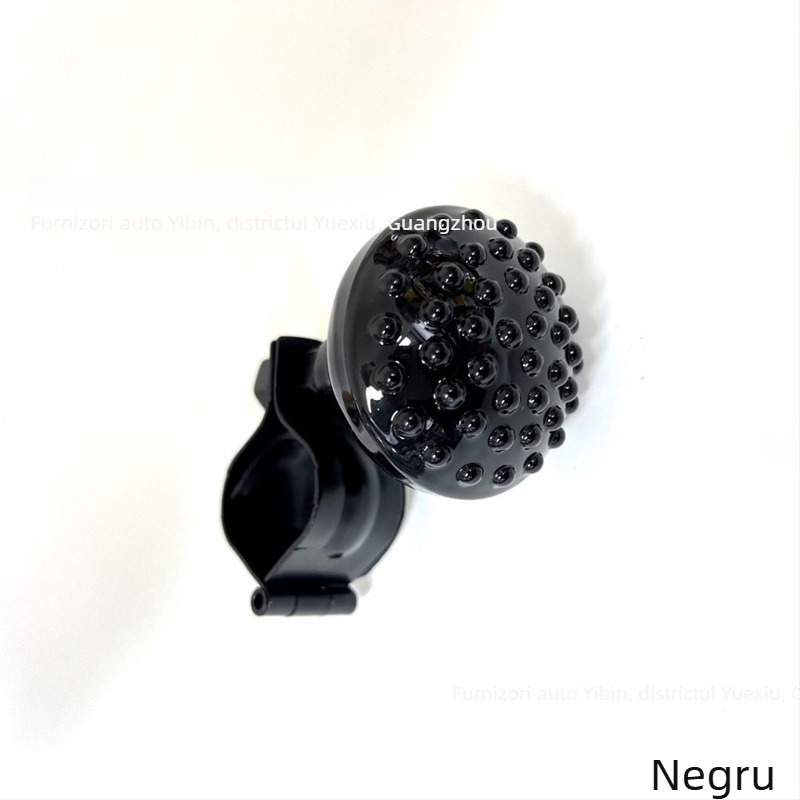 Amplificator volan universal pentru mașini și camioane – viraj cu o singură mână, anti-alunecare, economisire efort (Metal+ABS, 130 g, Brand: HDELF)