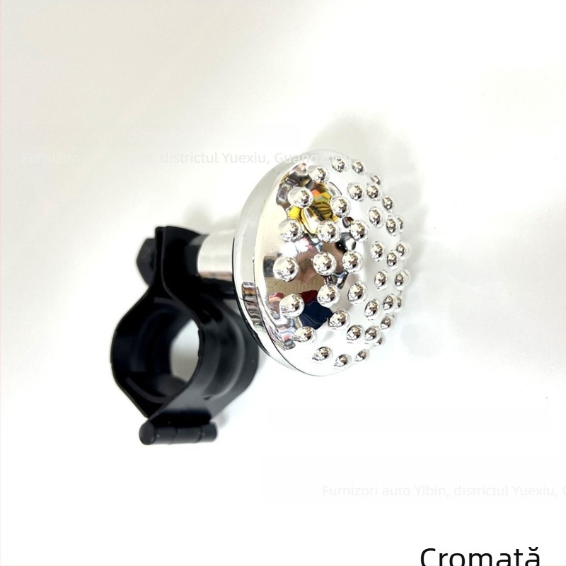 Amplificator volan universal pentru mașini și camioane – viraj cu o singură mână, anti-alunecare, economisire efort (Metal+ABS, 130 g, Brand: HDELF)