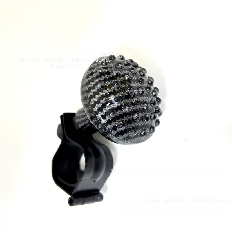 Amplificator volan universal pentru mașini și camioane – viraj cu o singură mână, anti-alunecare, economisire efort (Metal+ABS, 130 g, Brand: HDELF)