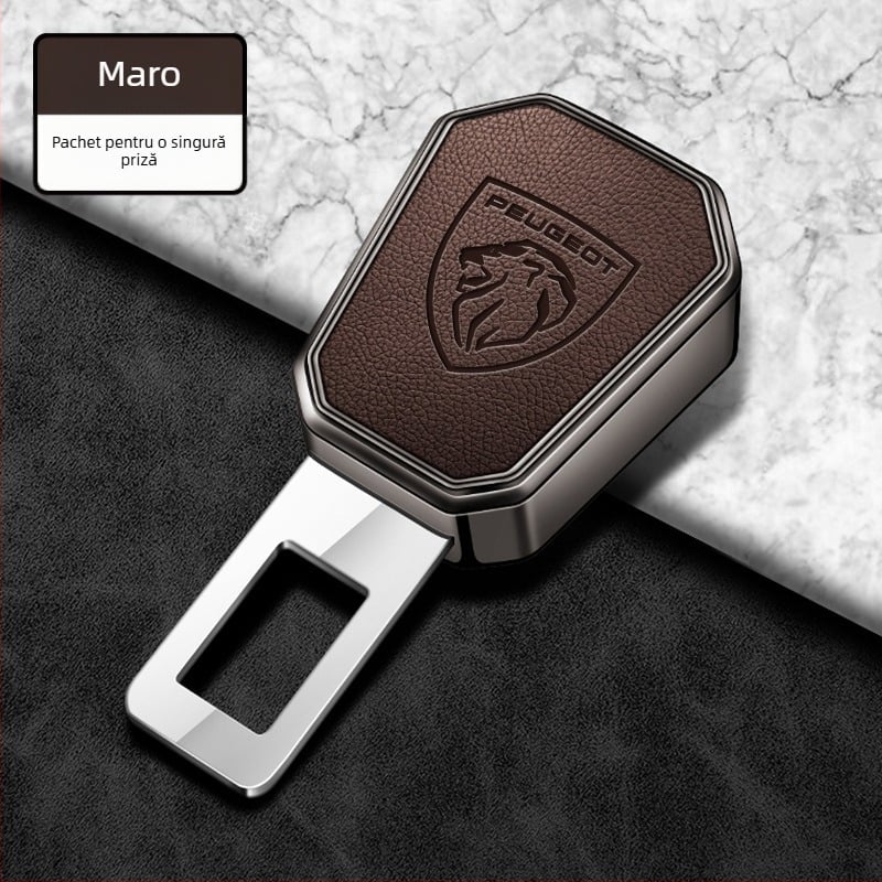 Conector cu extensie pentru centura de siguranță Peugeot, modele 2008, 308, 408, 3008, 5008, 4008 - Cod produs Bz