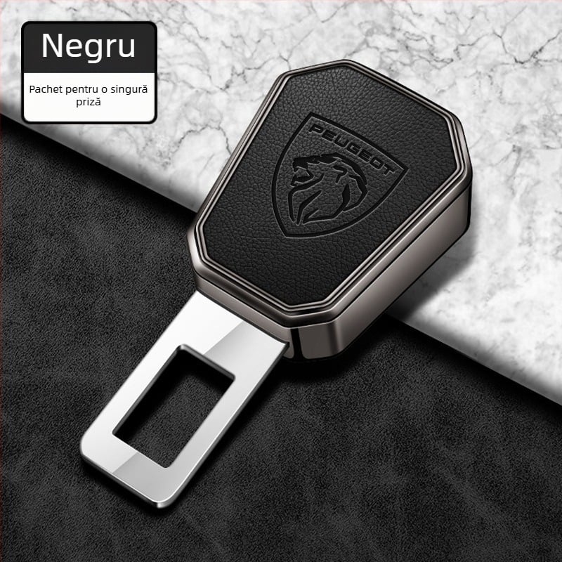 Conector cu extensie pentru centura de siguranță Peugeot, modele 2008, 308, 408, 3008, 5008, 4008 - Cod produs Bz