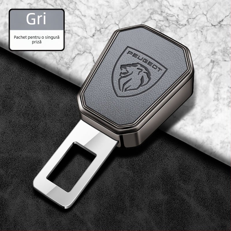 Conector cu extensie pentru centura de siguranță Peugeot, modele 2008, 308, 408, 3008, 5008, 4008 - Cod produs Bz