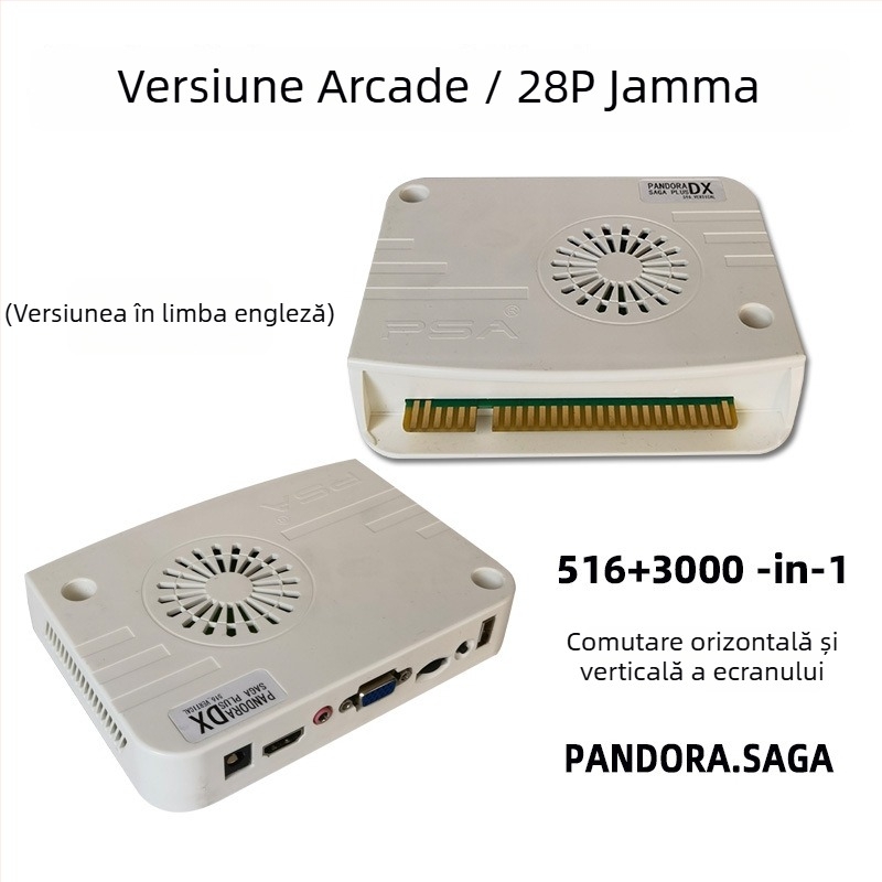 Mainboard JAMMA arcade cu Android, 128GB, HDMI/USB, stil nostalgic