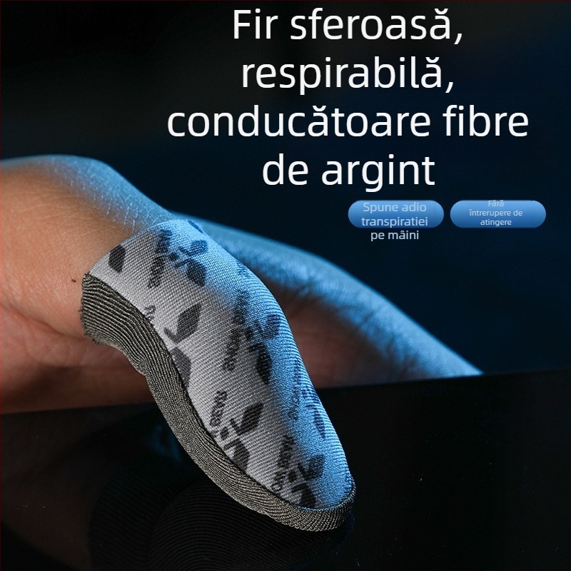 Mănușă deget gaming, ultra-subțire, anti-transpirație, anti-derapaj, pentru PUBG Esports