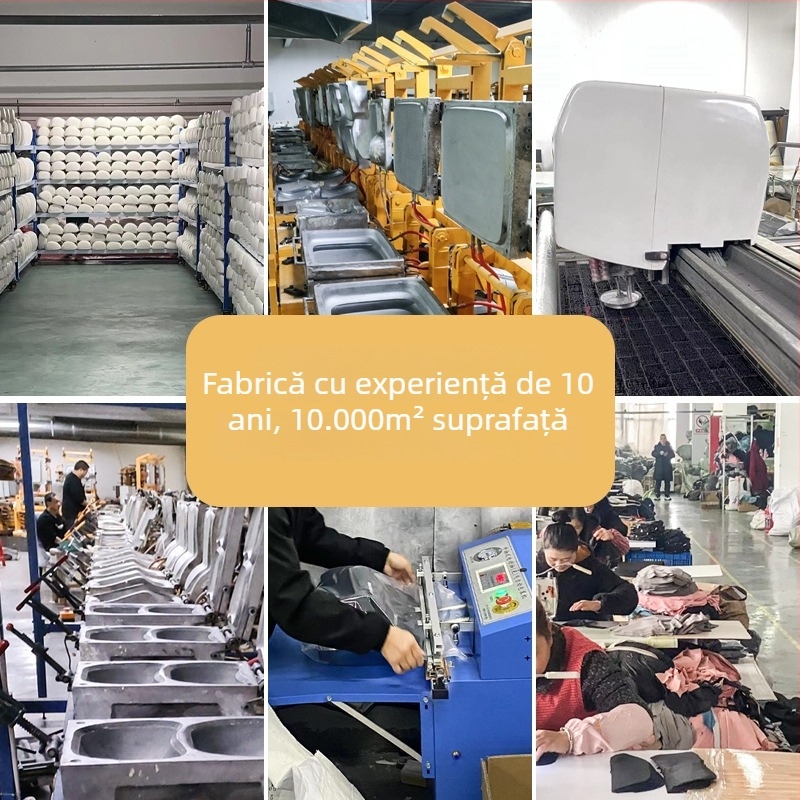 Pernă de călătorie în formă U, cu spumă cu memorie, revenire lentă, nucleu din fibre de poliester