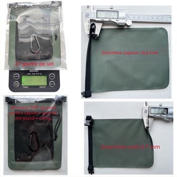 Changfu CF1202 geantă cilindrică de călătorie din nailon, impermeabilă și anti-picurare, organizator pentru produse de igienă