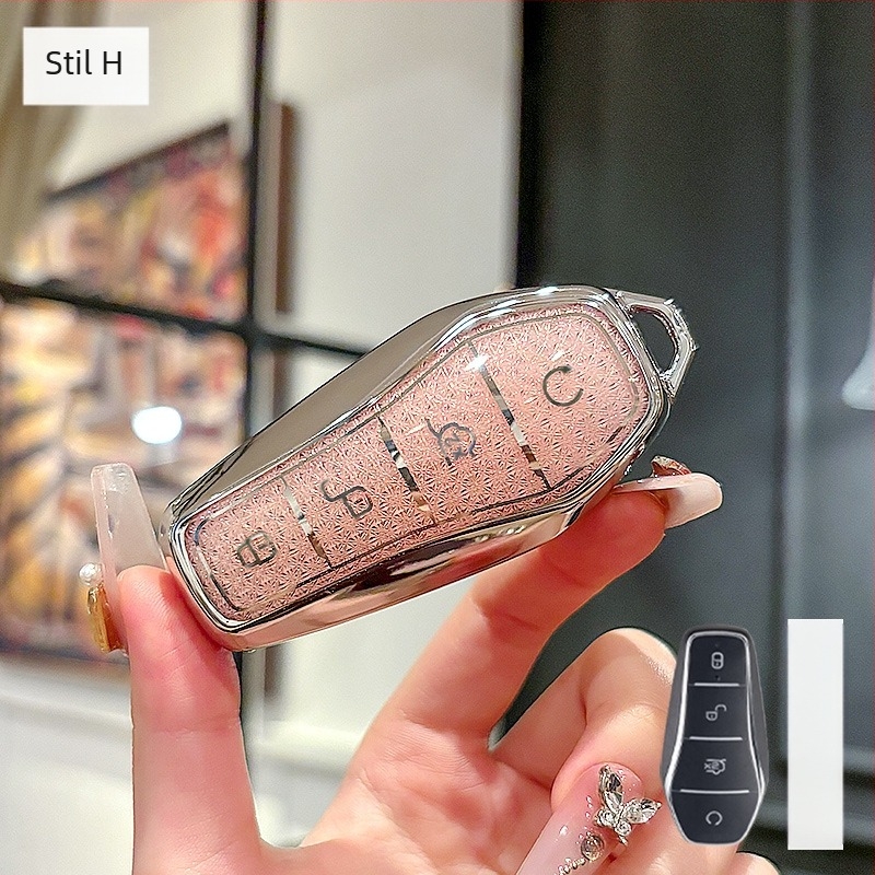 Husă pentru cheie BYD, TPU, stil modern