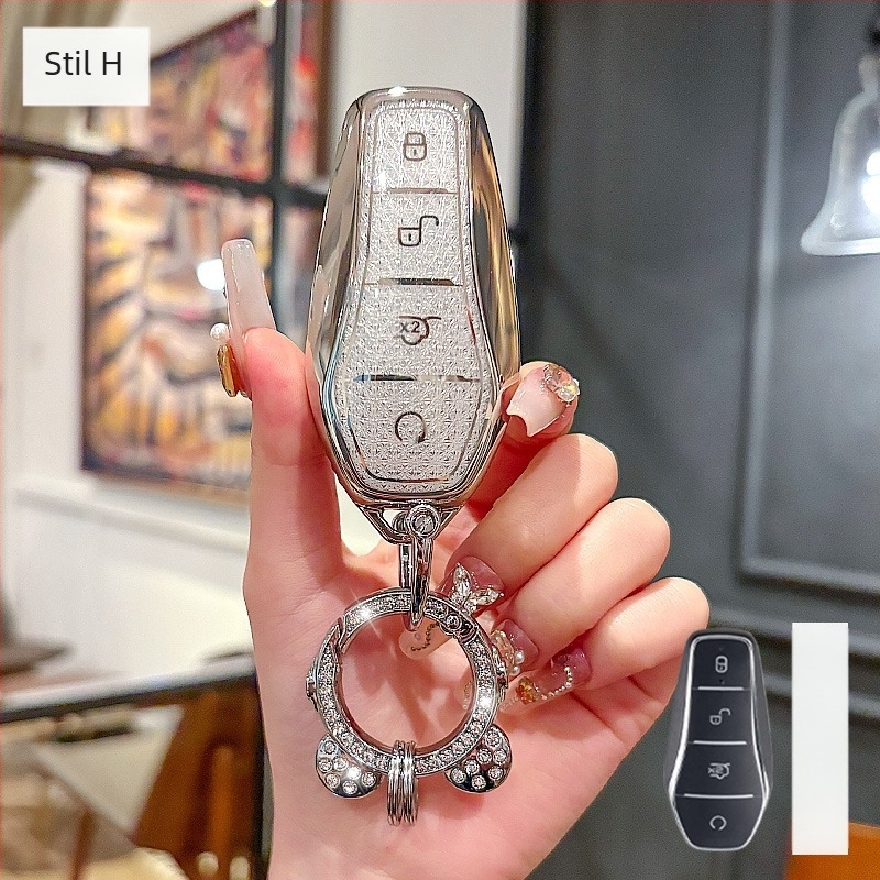 Husă pentru cheie BYD, TPU, stil modern