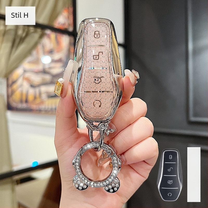 Husă pentru cheie BYD, TPU, stil modern