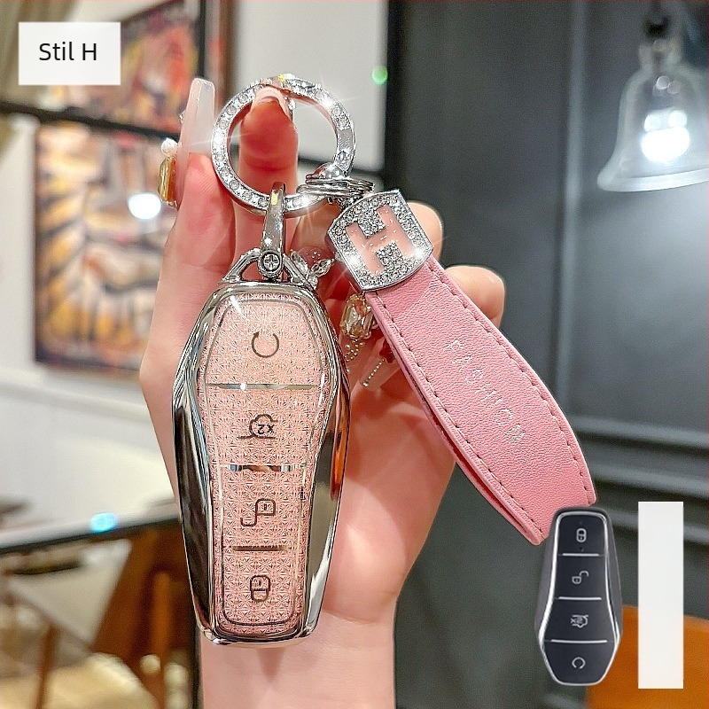 Husă pentru cheie BYD, TPU, stil modern