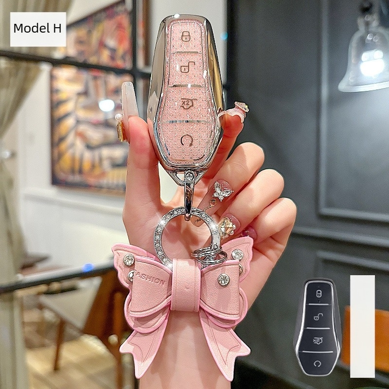 Husă pentru cheie BYD, TPU, stil modern