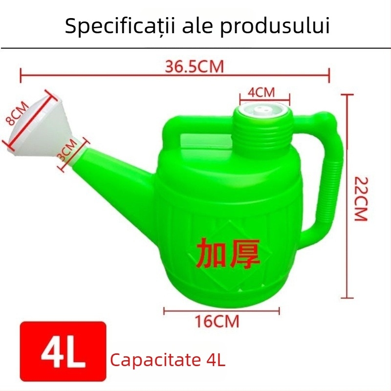 Cană de udare pentru plante – capacitate mare, plastic îngroșat, Cod produs: C70736d, Material: Alt, Importat: Nu