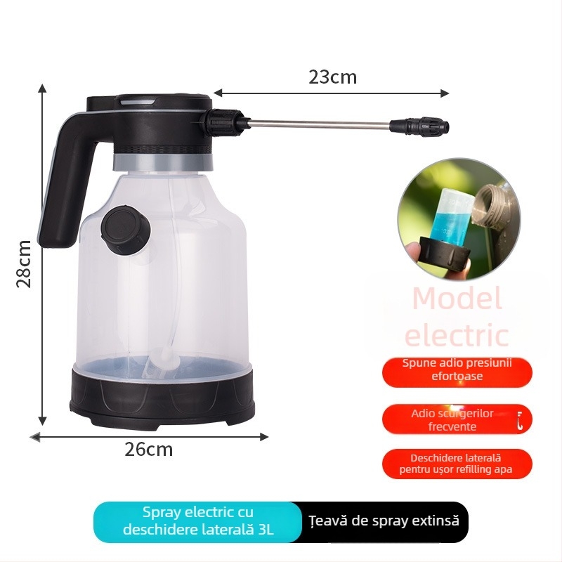 Rip Stropitoare electrică de udare 3L cu deschidere laterală (Plastic, 3L, Electric)