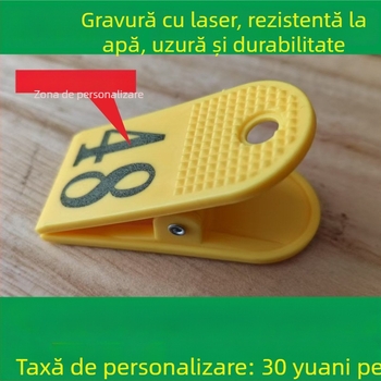 Clip pentru numărul de ordine al restaurantului, material ABS, cod produs JD00008, Fără marcă, Model: Altul