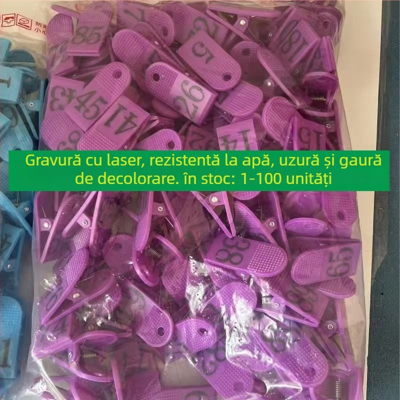 Clip pentru numărul de ordine al restaurantului, material ABS, cod produs JD00008, Fără marcă, Model: Altul