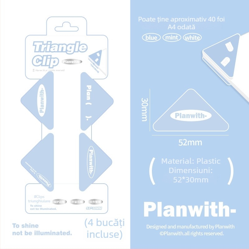 Cleme de colț pentru margine (Marcă RosyPosy; Material Plastic)