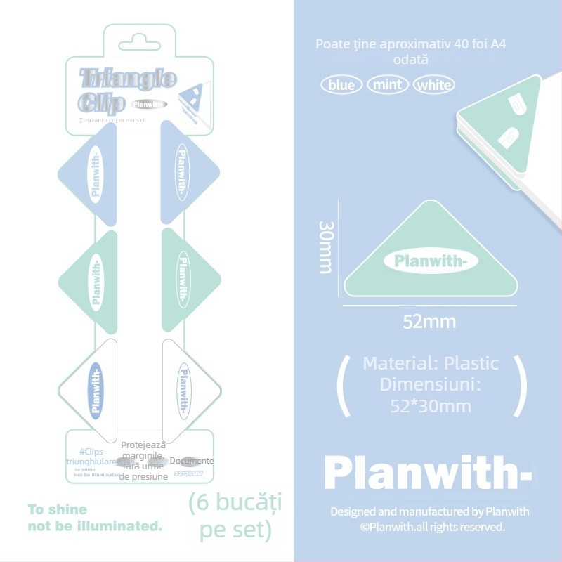 Cleme de colț pentru margine (Marcă RosyPosy; Material Plastic)