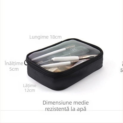 Geantă de machiaj - Nylon, impermeabilă, capacitate mare, brand Lige