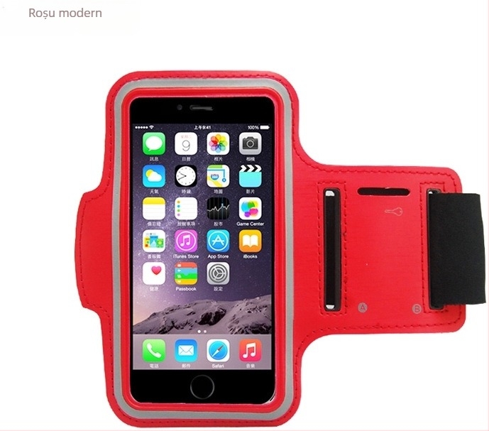 Geantă de braț pentru telefon pentru alergare – PVC, impermeabilă, respirabilă, ultraușoară, rezistentă la uzură
