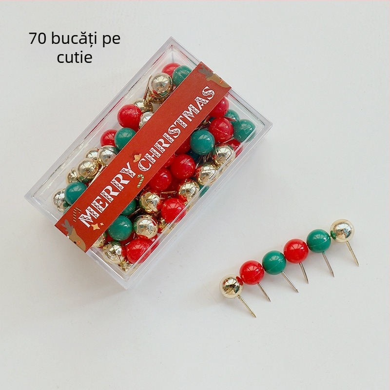 Ou Rabbit mapă metalică pentru notițe – serie Crăciun și Anul Nou, set clipuri Swallowtail și Phoenix Tail