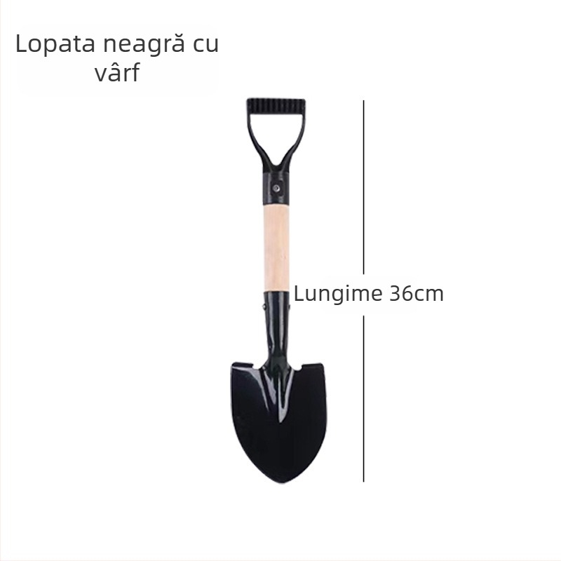 Lopată de grădină Xiangyu – oțel manganos tratat termic, afânare a solului pentru plantarea legumelor
