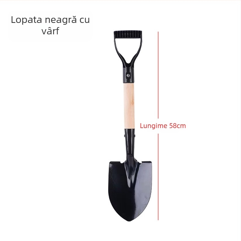 Lopată de grădină Xiangyu – oțel manganos tratat termic, afânare a solului pentru plantarea legumelor