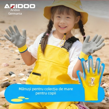 Airuidun Mănuși de Protecție pentru Copii pentru Activități în Aer Liber – Fa3-6 Mănuși