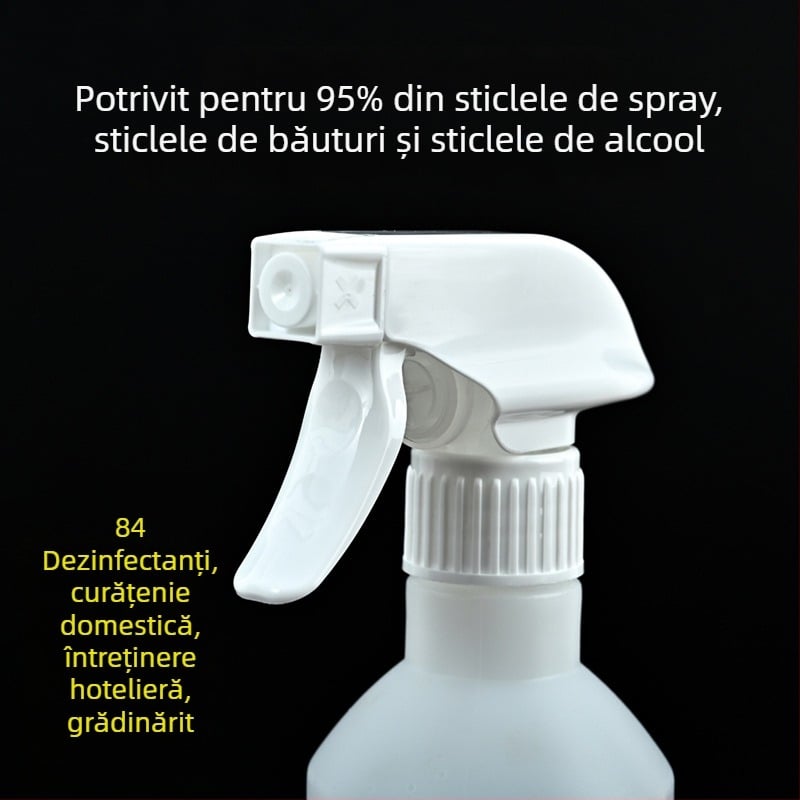 Recipient de udare cu pulverizator – din plastic, pentru grădinărit de casă (material: plastic; tip: recipient de udare/pulverizator; control debit apă: push; duză: atomizare)