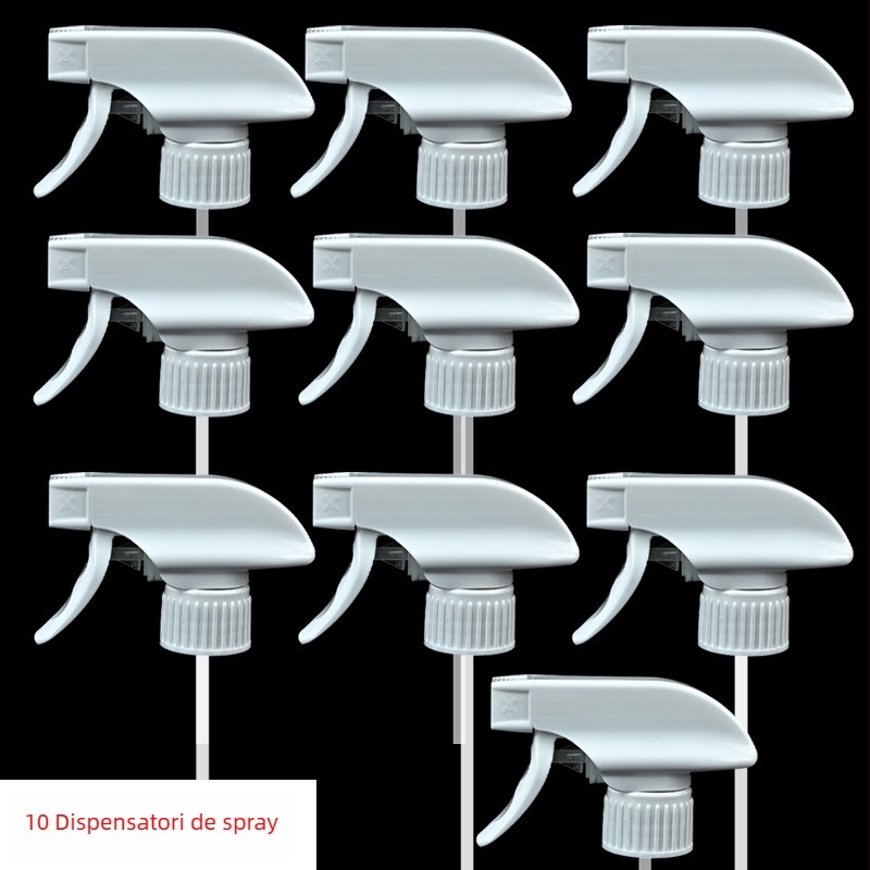 Recipient de udare cu pulverizator – din plastic, pentru grădinărit de casă (material: plastic; tip: recipient de udare/pulverizator; control debit apă: push; duză: atomizare)