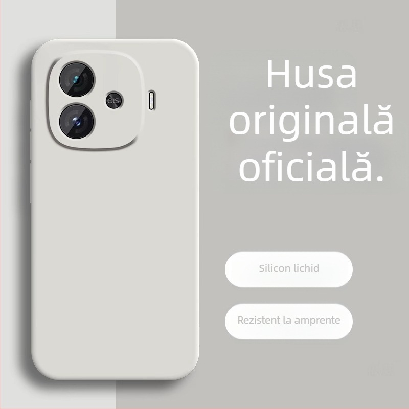 Carcasă Paimi pentru IQOO, silicon lichid, finisaj mat, rezistentă la șocuri, disipare a căldurii, rezistență la uzură