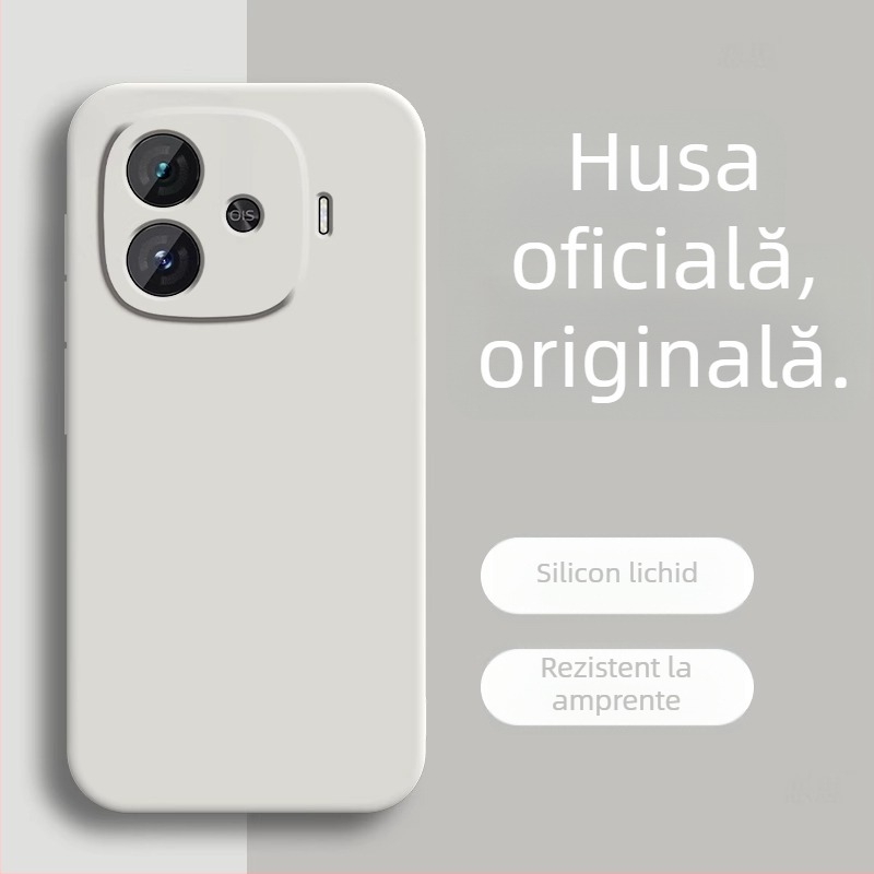 Carcasă Paimi pentru IQOO, silicon lichid, finisaj mat, rezistentă la șocuri, disipare a căldurii, rezistență la uzură