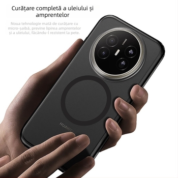 Husa magnetică Huawei Mate80RS – TPU+PC, Finisaj mat, Protecție la cădere pe patru colțuri, Aderență magnetică