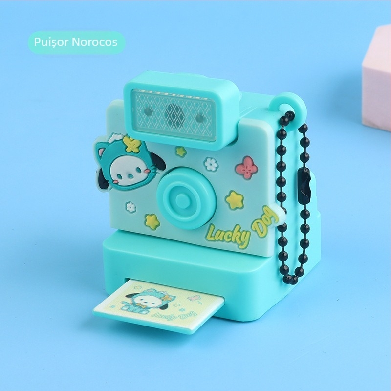 Jucărie-cameră cu iluminare și sunet, pandantiv pentru chei și ornament pentru ghiozdan, din plastic, pentru copii 4–6 ani