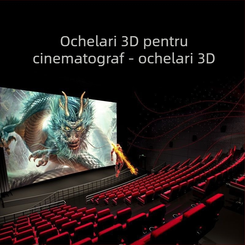 Ochelari 3D pentru cinema IMAX polarizați pentru adulți și copii, ochelari 3D polarizați pentru miopie